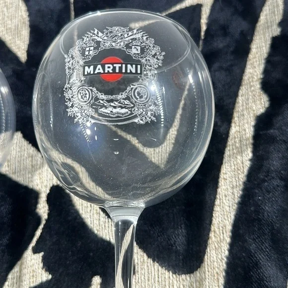 Set of two  glass martini - Picture 2 of 5